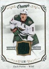 2015-16 Upper Deck Champ's Jerseys #JZP Zach Parise  