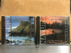 Nature Impressions Celtic Fantasy Music CD's Celtic Instrumental Volume 1 and 2 - Picture 1 of 7