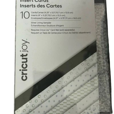 Insertos para tarjetas Cricut Joy negro y acetato de aluminio Foto 1 de 2