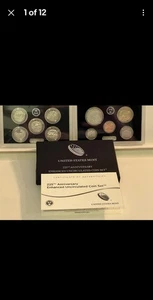 2017 S 225th Anniversary Enhanced 10-Coin Set with a die chip error! - Picture 1 of 7