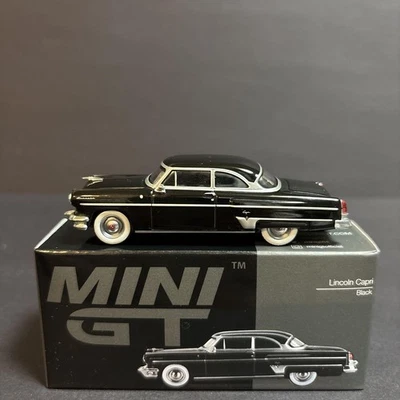 Mini Gt 1/64 Lincoln Capri Black Minigt 448 - Image 1 of 4