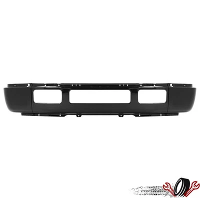 For 2005-2007 06 Ford F-250 F-350 Super Duty Steel  Black Front Bumper FO1002393 - Image 1 of 4