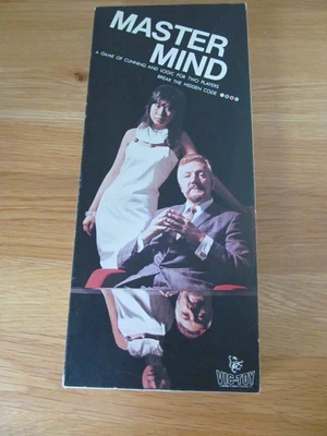 Vintage Early Vic-toy Mastermind 1972 Original Strategy Game Rare Cream Board - Image 1 of 4