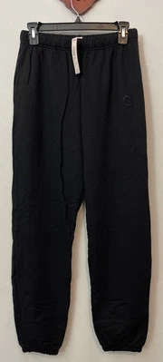 Pantalones deportivos Victorias Secret negros medianos cepillados modales de lana ¡NUEVOS CON ETIQUETAS! A6490 Foto 1 de 4