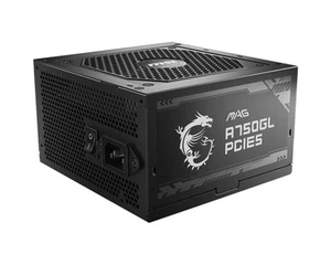 Alimentation gaming MAG A750GL PCIE 5 & ATX 3.0 80 Plus Gold - Full Modular (... - Photo 1/3