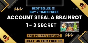Steal A Brainrot | 1-3 Brainrot Secrets Value 50M+ - Picture 1 of 1