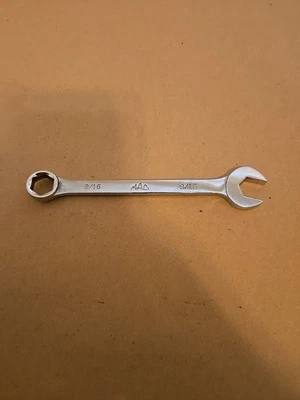 Mac Tools 9/16" 6PT SAE Chrome Combination Wrench USA CH18R - Image 1 of 4