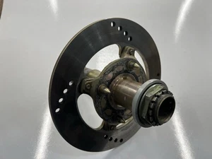 DUCATI 748 916 996 998 REAR WHEEL AXLE SPINDLE SHAFT + BREMBO BRAKE DISC ROTOR - Picture 1 of 4