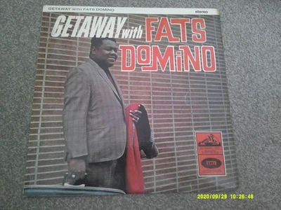 FATS DOMINO Getaway With Fats Domino 1965  stereo      HMV    superb EX+ Foto 1 de 4