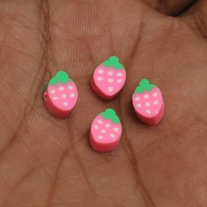 Cuentas Fimo de arcilla polimérica fresa 6x9 mm - Imagen 1 de 8