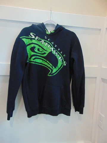Seattle Seahawks Football Hoodie Mens Medium Pullover Cover