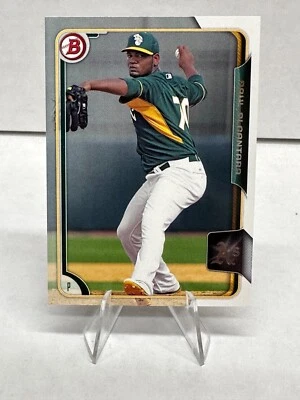 2015 Bowman Prospects Baseball Card #BP146 Raul Alcantara Oakland Athletics - Image 1 of 2
