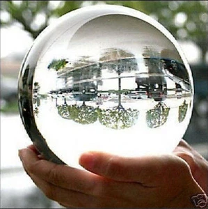 Very clear 40-200mm Round Glass Crystal ball Sphere Buyers select the size - Picture 1 of 12