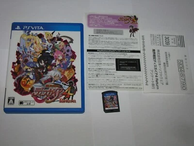 Makai Senki Disgaea 4 Return Japanese Playstation PS Vita Japan import US Seller - Image 1 of 4