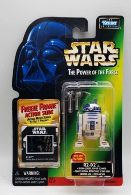 Star Wars Power of the Force POTF2 Freeze Frame R2-D2  MOC - Image 1 of 4