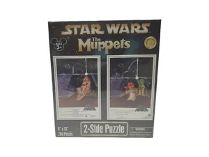 2009 Disney Star Wars The Muppets Two Sided Puzzle - Picture 1 of 5