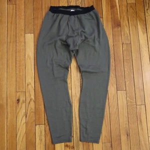 Vtg Patagonia Mars Alpha R1 Bottoms Special Pants Mens Medium Green Waffle Knit - Picture 1 of 8