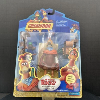 Экшн-фигурка Chicken Run, «All American» Rocky, Playmates, новая No 40212 - Изображение 1 из 4