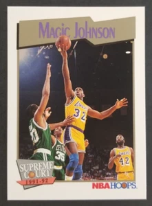 Tarjeta de baloncesto Magic Johnson 1991 Hoops #473 (nuevo) - Imagen 1 de 2