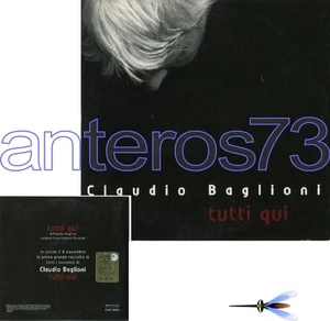 CLAUDIO BAGLIONI "TUTTI QUI" RARO CDsingolo PROMO - Picture 1 of 1
