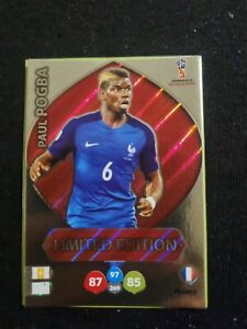 CARTE PANINI ADRENALYN XL WORLD CUP RUSSIA 2018 POGBA #LIMITED EDITION FRANCE