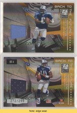 2007 Donruss Elite Back to the Future Jerseys /299 Steve McNair Vince Young