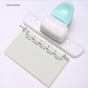 ALL-NEW Loose Leaf Hole Punch 3 Hole Paper Puncher 4mm Universal Manual Puncher - Picture 1 of 14