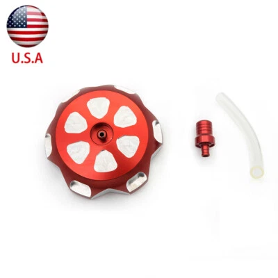 Para Yamaha YFM700 Raptor 2007-2020 2019 2018 Tapa de gasolina Tanque Cubierta de combustible Tapa de llenado Foto 1 de 4