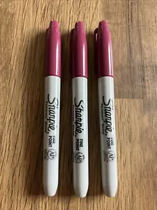 Sharpie Classic Punto Fino Permanente, ROCKET FUEL ROJO Bala Fina TiP (3 MARCADORES) - Imagen 1 de 11