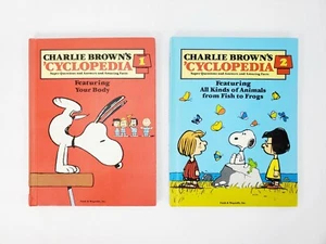 Charlie Brown's 'Cyclopedia - Volumes 1 & 2: Body and Animals (1980, Hardcover) - Picture 1 of 10