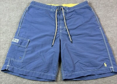 Baúl de baño Polo Ralph Lauren Kailua calce clásico talla mediana azul amarillo Foto 1 de 4