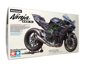 Kawasaki Ninja H2 R Bausatz 1:12 Tamiya 14131 NEU & OVP - Picture 1 of 4