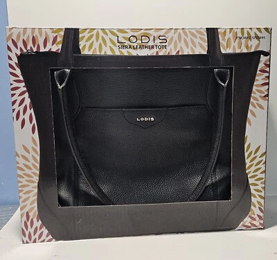 Bolso de Mano Lodis Siera Cartera Cuero Genuino Foto 1 de 4