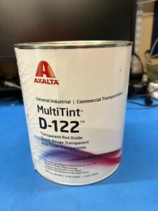Dupont Imron Axalta D-122 Transparent Red Oxide Industrial MultiTint Gallon - Picture 1 of 2