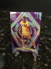 2020-21 Panini Chronicles Spectra La Liga Purple Mojo Prizm Samuel Chukwueze #6