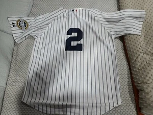 2009 Authenic New York Yankees Derek Jeter Home Jersey - Size: 50 with tags - Picture 1 of 6