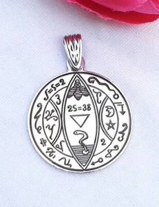 Pentacle giving control over cash flows/Amulet for money/Silver 925 - Picture 1 of 1