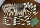 48 Pc Oneida SKYWARD Silverplate Flatware 1881 Rogers 1963 Mid Century MCM G10