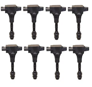 Set of 8 Denso Direct Ignition Coils for Infiniti QX56 Nissan Armada 5.6L V8 - Picture 1 of 1
