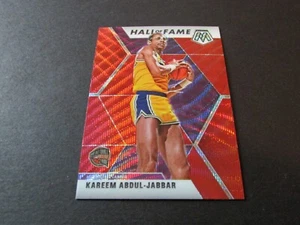 2019-20 Panini Mosaic Kareen Abdul-Jabbar Hall of Fame Card #283 Red Wave - Picture 1 of 2