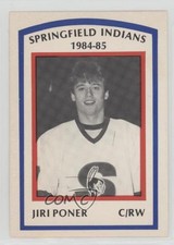 1984-85 Team Issue Springfield Indians Jiri Poner #15