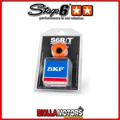 S6-8031660/MET KIT CUSCINETTI ALBERO MOTORE STAGE6 R/T C4 GABBIA ACCIAIO APRILIA - Immagine 1 di 4