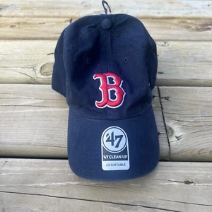 Cappello berretto Boston Red Sox BOS MLB autentico 47' aderente blu navy /85-37 - Foto 1 di 6
