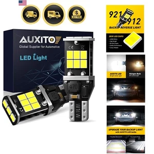 LED Bulb for Backup Light Reverse Lights Daytime Running White 2pcs - Picture 1 of 11