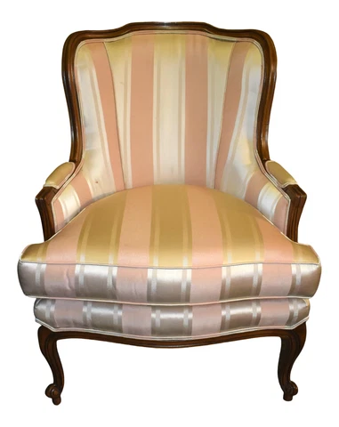 Vintage Ethan Allen French Provincial Style Accent Chair Cover