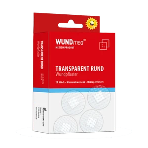 Wundmed Wound Patches Transparent Round 20 Piece