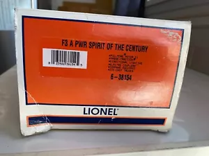 Lionel # 6-38154 F3 A Power Spirit of the Century Command Controlled - Picture 1 of 17