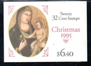 US Scott #BK232 Booklet of 20 Stamps, "Christmas Madonna" - Picture 1 of 1