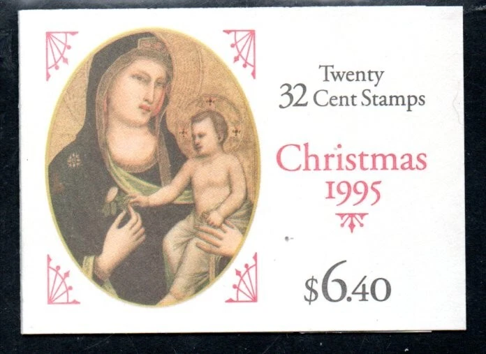 US Scott #BK232 Booklet of 20 Stamps, "Christmas Madonna" - Image 1 of 1