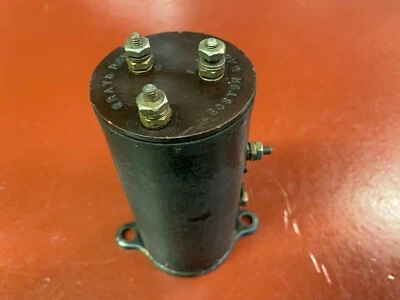 10 年代 20 年代 MOLINE KNIGHT TEMPLAR LOZIER MERCER 灰色和 DAVIS IGNITION COIL NOS — 第 1/4 张图片